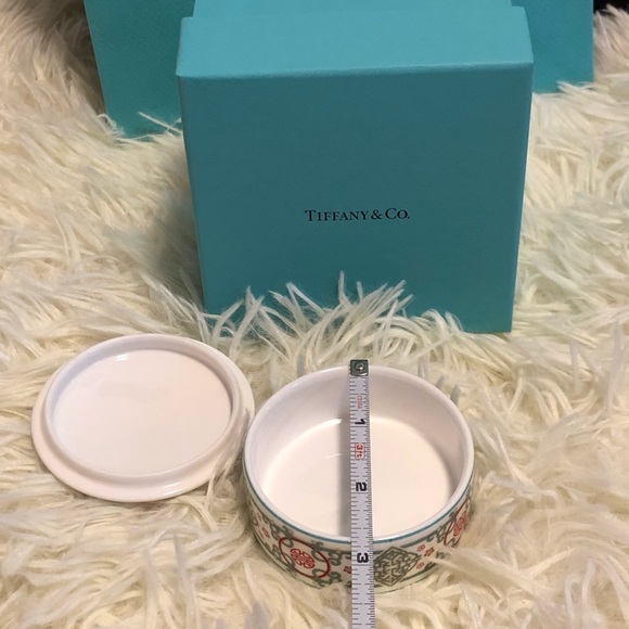 Tiffany & Co. Porcelain Jewelry Box (Free Dior Lip Glow & Mystery item) - Picture 14 of 14